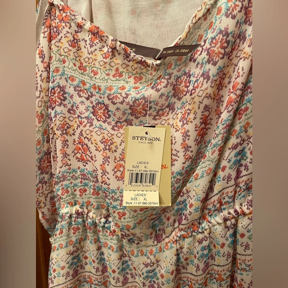 🤠 NEW! • Stetson Unique Pattern Dress | XL - Picture 4 of 7